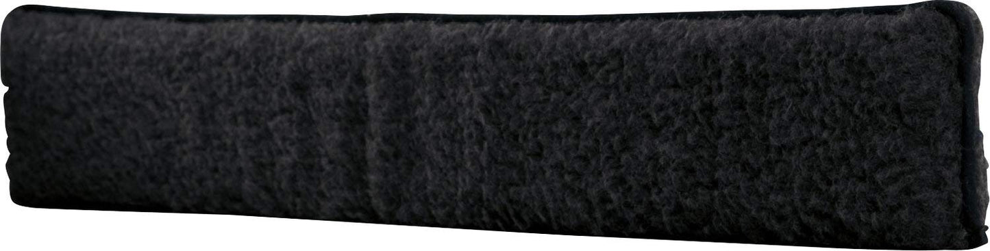 Schurwoll-Zugluftstopper für Türen 100 cm, Anthrazit 100 cm Single
