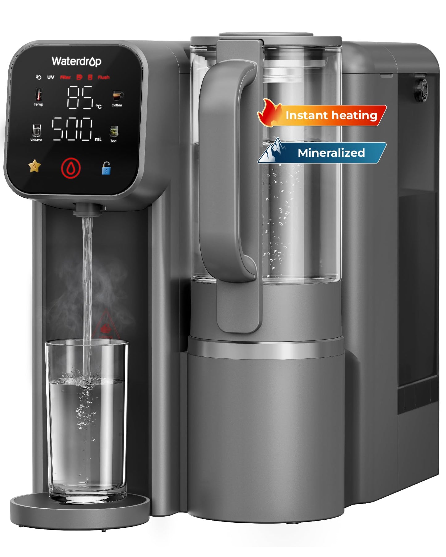 M6HG Sofort-Heisswasser Umkehrosmose-System, Grau