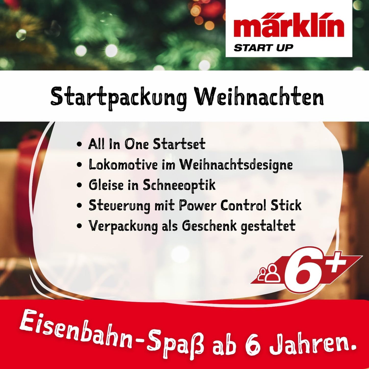 Startpackung Weihnachts-Dampflock