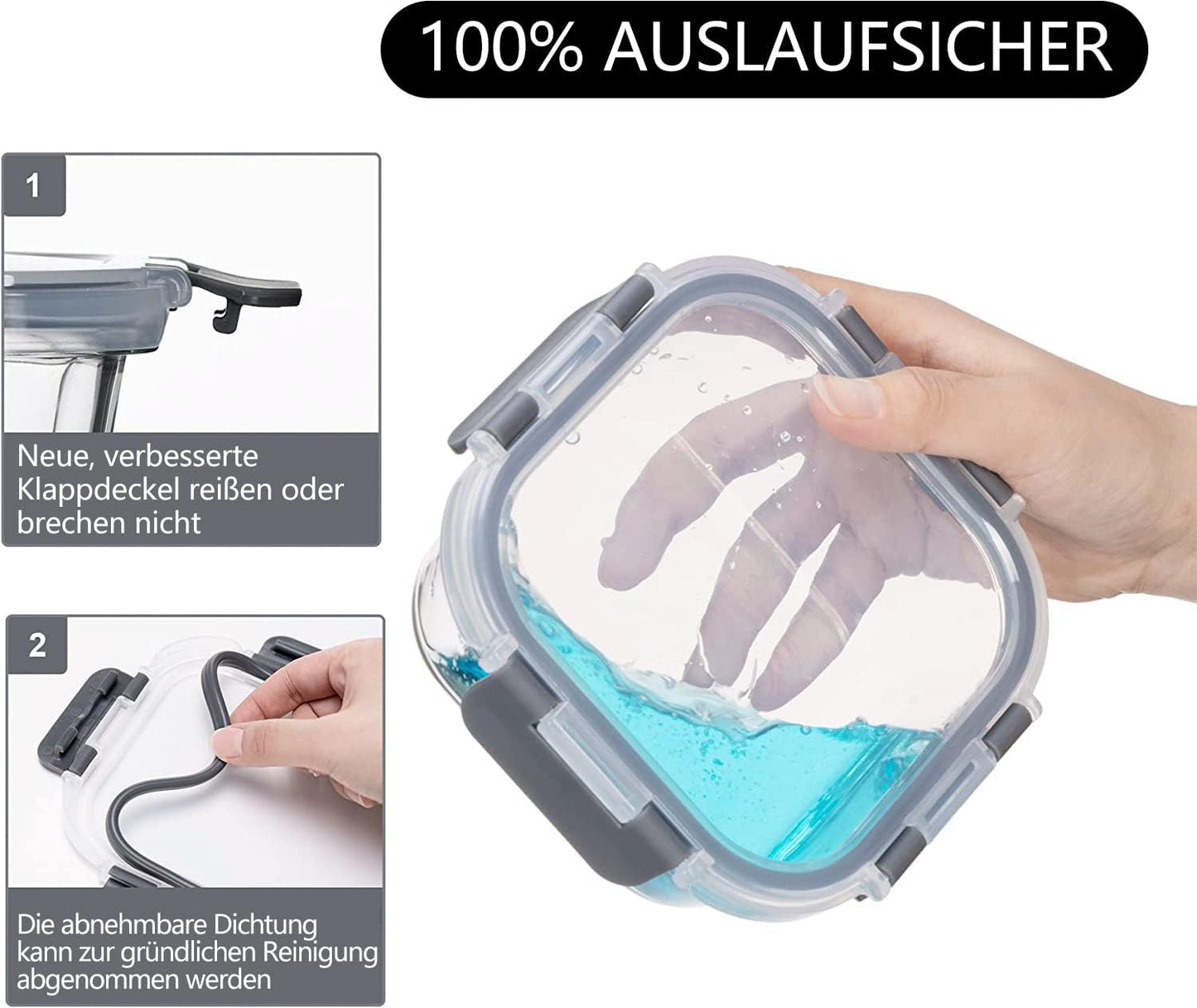 10-teiliges Vorratsbehälter-Set FE101, FE101
