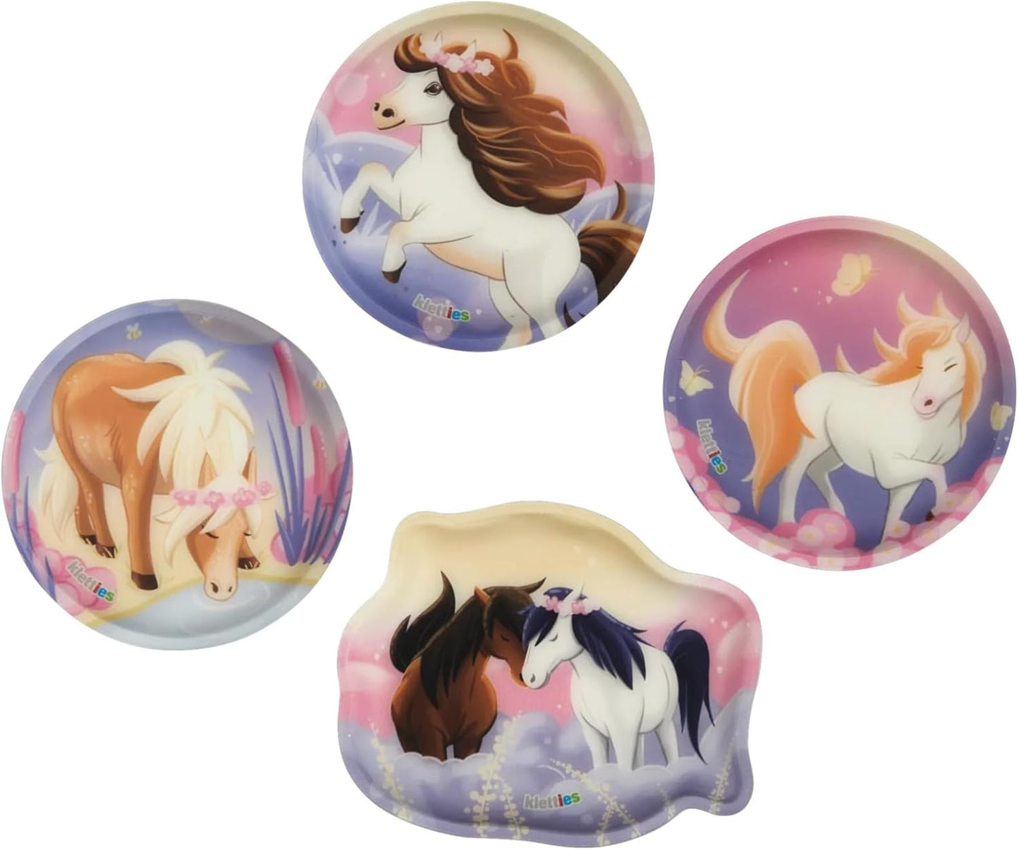 Cubo Light Schulranzen-Set PonyBäradies, Ponybäradies - Lavendel Einheitsgröße