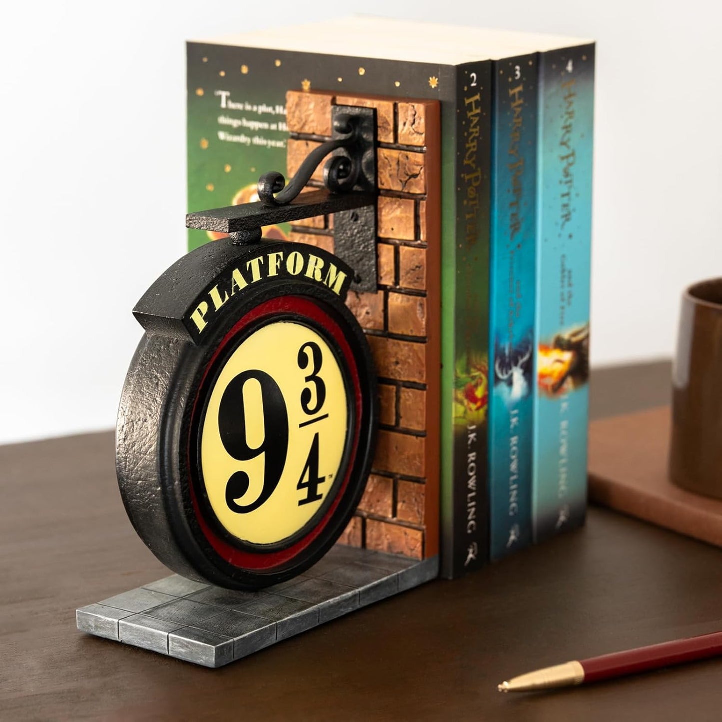 Harry Potter Gleis 9 3/4 Buchstütze, Gleis 9 3/4