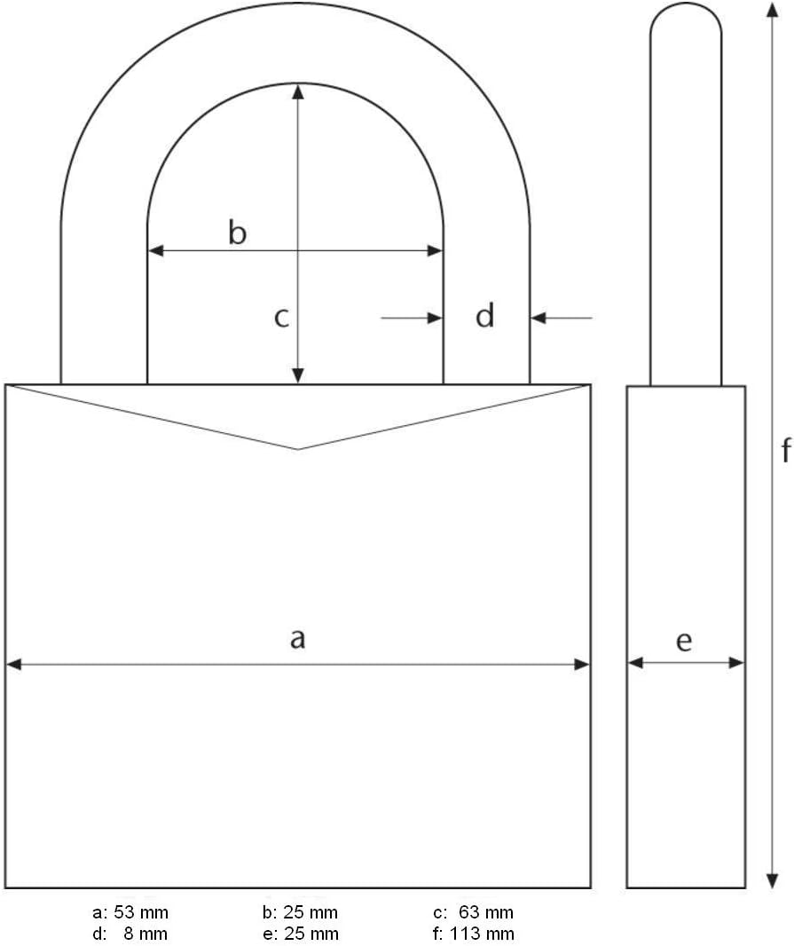 Zahlenschloss - Nautilus 180IB/50HB63, 180IB/50HB63