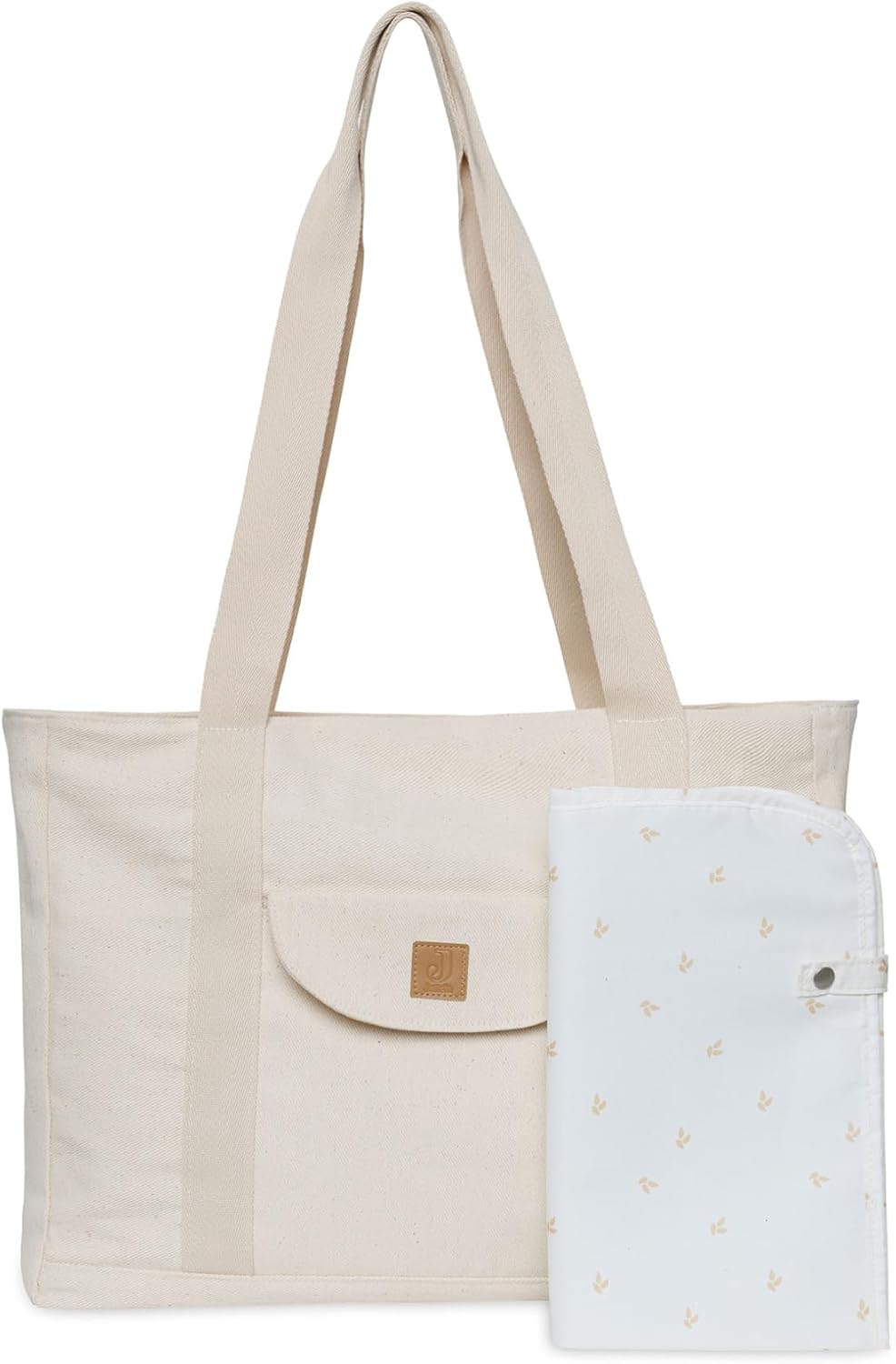 Wickeltasche Shopper Twill, Twill, Natural
