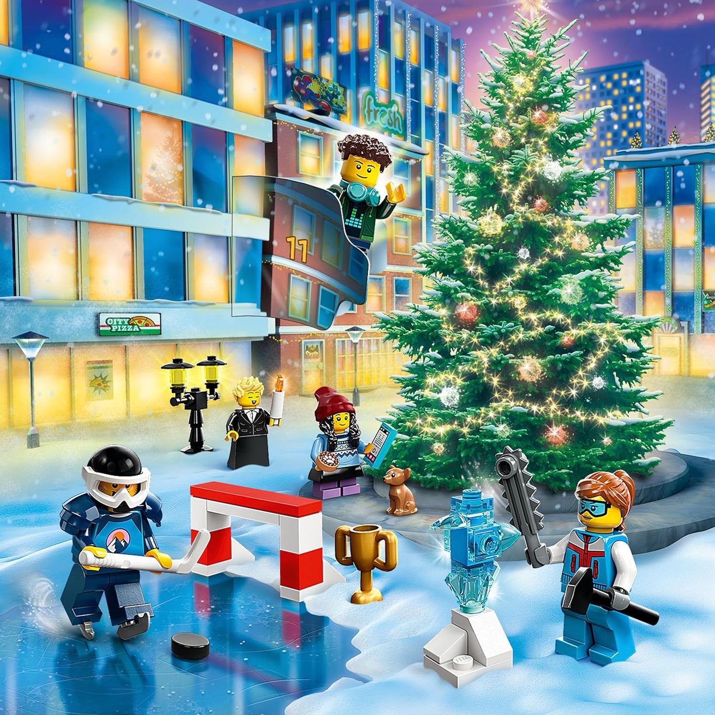 City Adventskalender 2023 mit 24 Geschenken