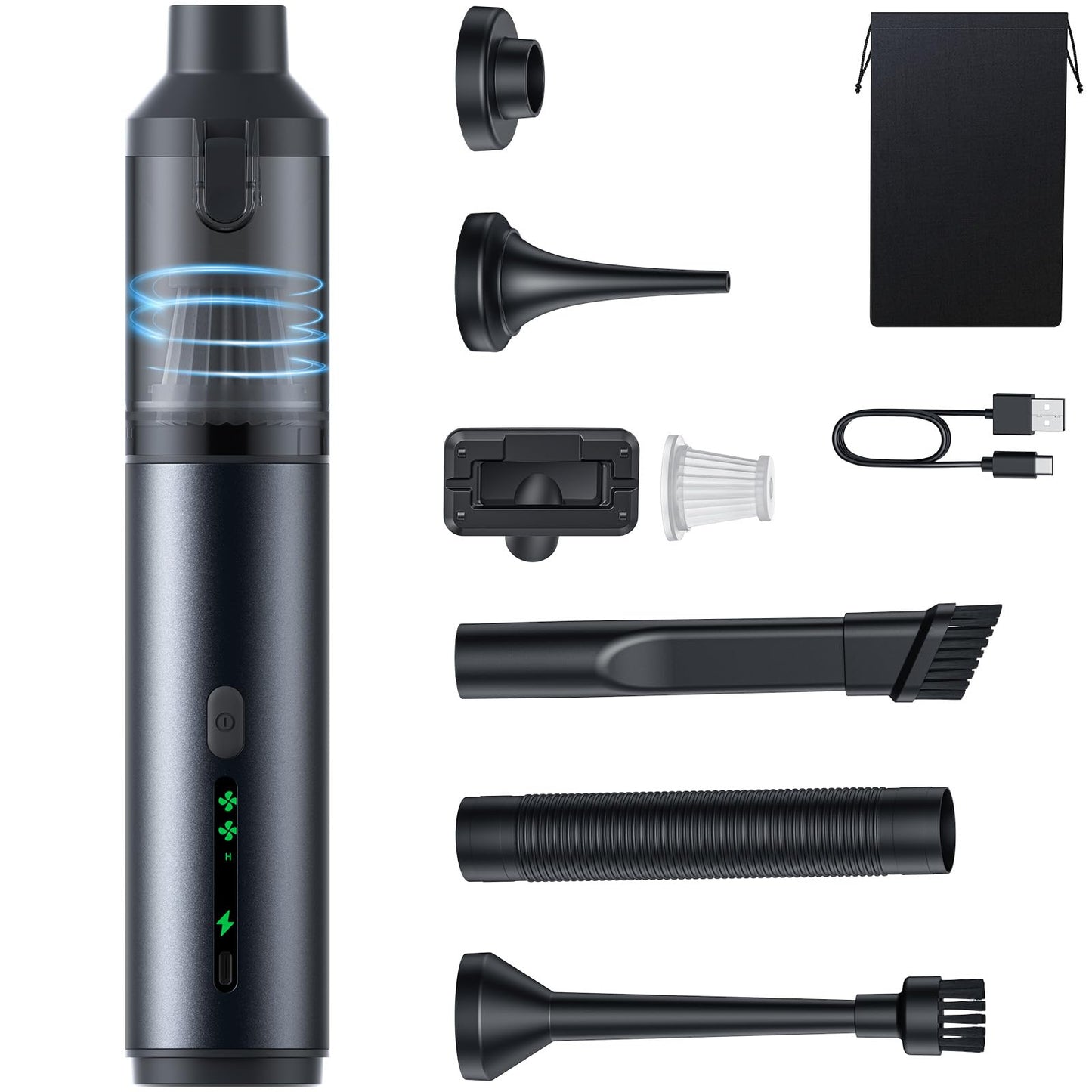 4-in-1 Akku-Handstaubsauger VAC103 für Auto und Haushalt