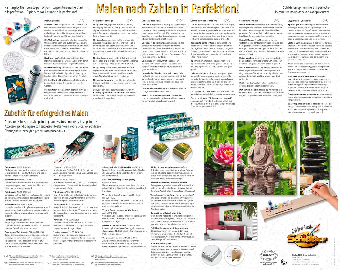 Malen nach Zahlen SPA - Zeit für Dich!
