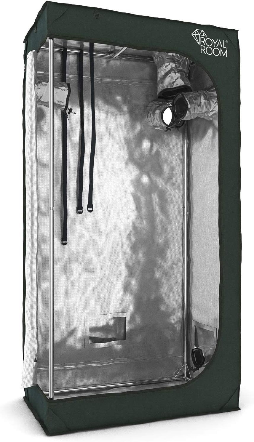 Indoor Growzelt 80x40x160 cm, Lichtdicht, Waschbar, C80SH - 80x40x160 cm