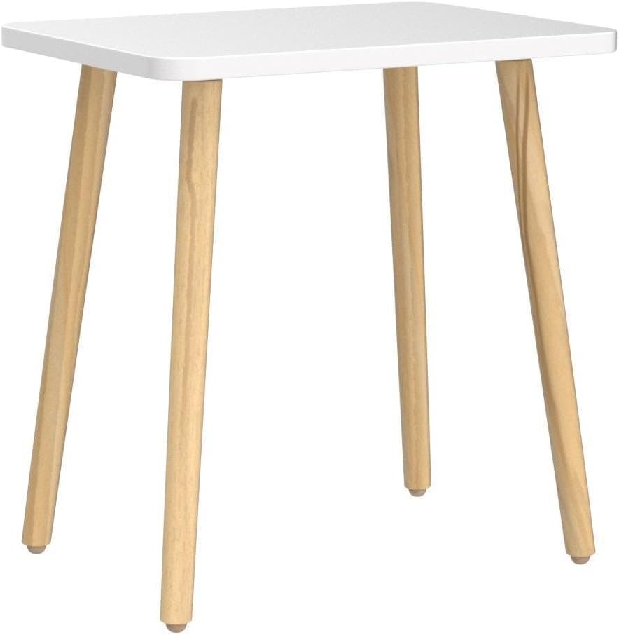 Beistelltisch für Wohnzimmer & Schlafzimmer, Weiss