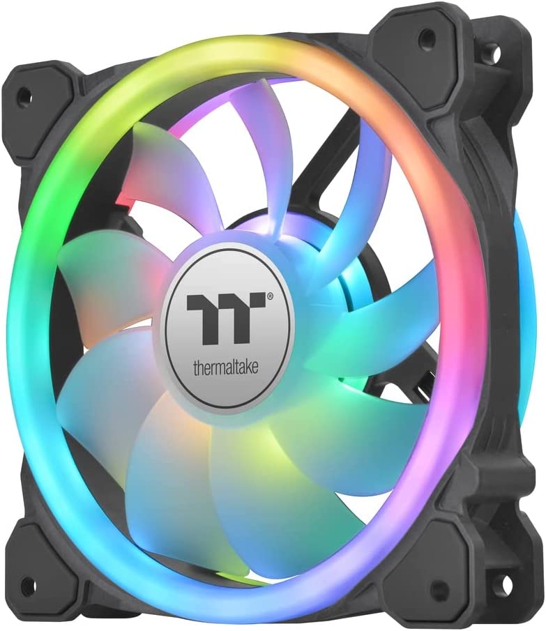 SWAFAN 14 RGB 140x140x25, Gehäuselüfter, RGB 140mm Black