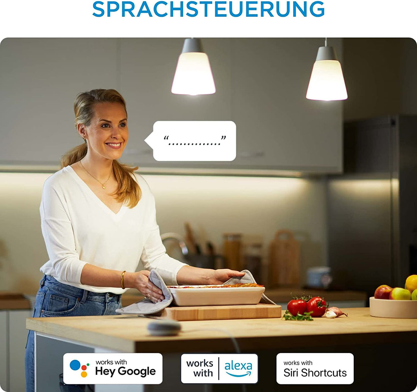 Superslim Deckenleuchte 16W, LED-Leuchte, Warm- bis Kaltweiss Ø292 mm Weiss