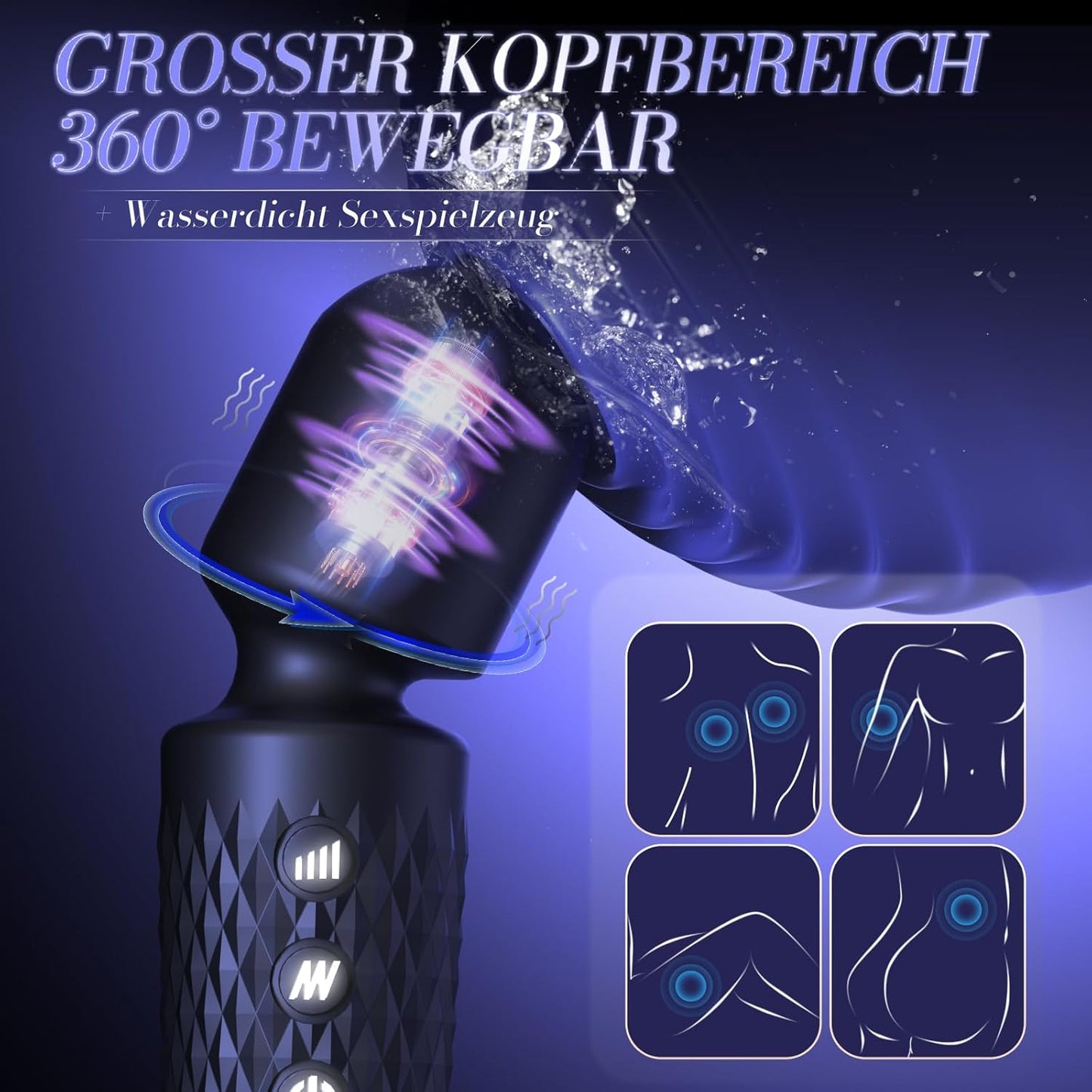 Vibratorenset für Frauen & Paare mit 10 Modi