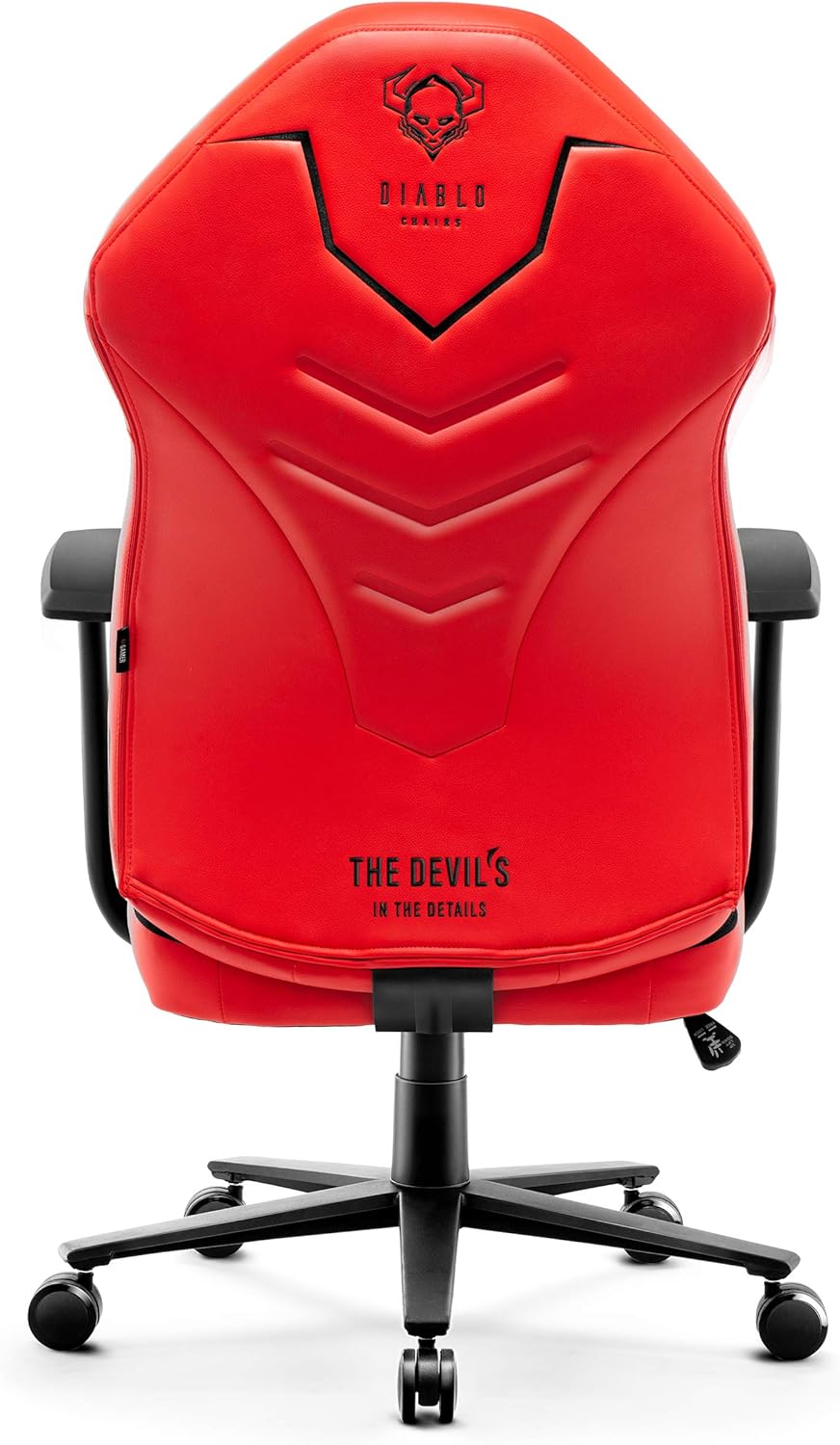 X-Gamer 2.0 Ergonomischer Gaming-Stuhl, Schwarz-rot 128 cm x 68 cm x 55 cm