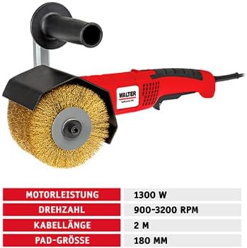 Bürstenschleifer 1300W mit variablem Drehzahlbereich