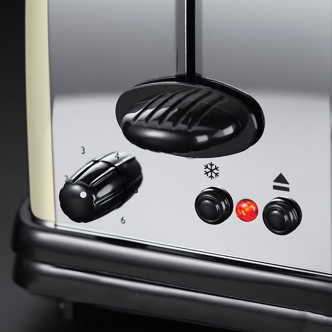 Langschlitz-Toaster mit Brötchenaufsatz