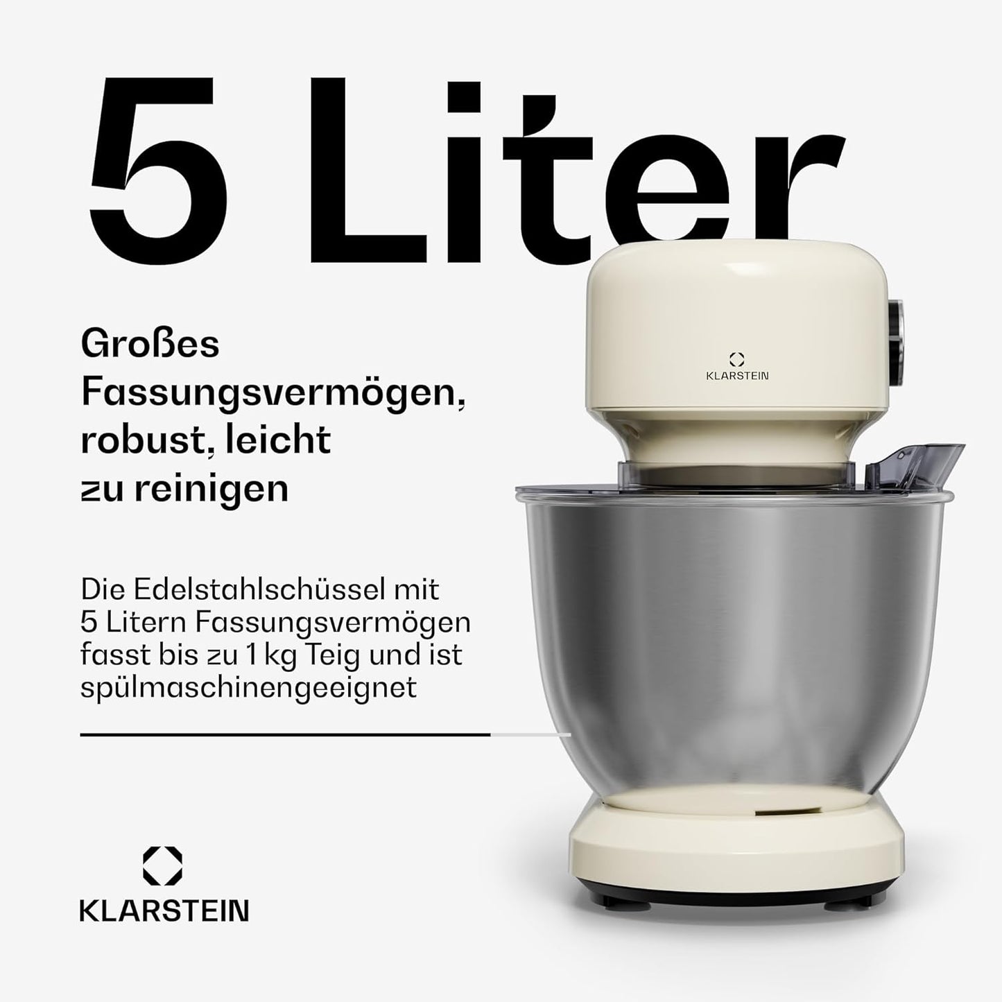 Bella Evo Küchenmaschine, Creme