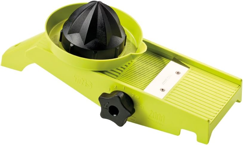TNS 2000 Gemüsehobel All in One inkl. Zitruspresse, Limette-schwarz