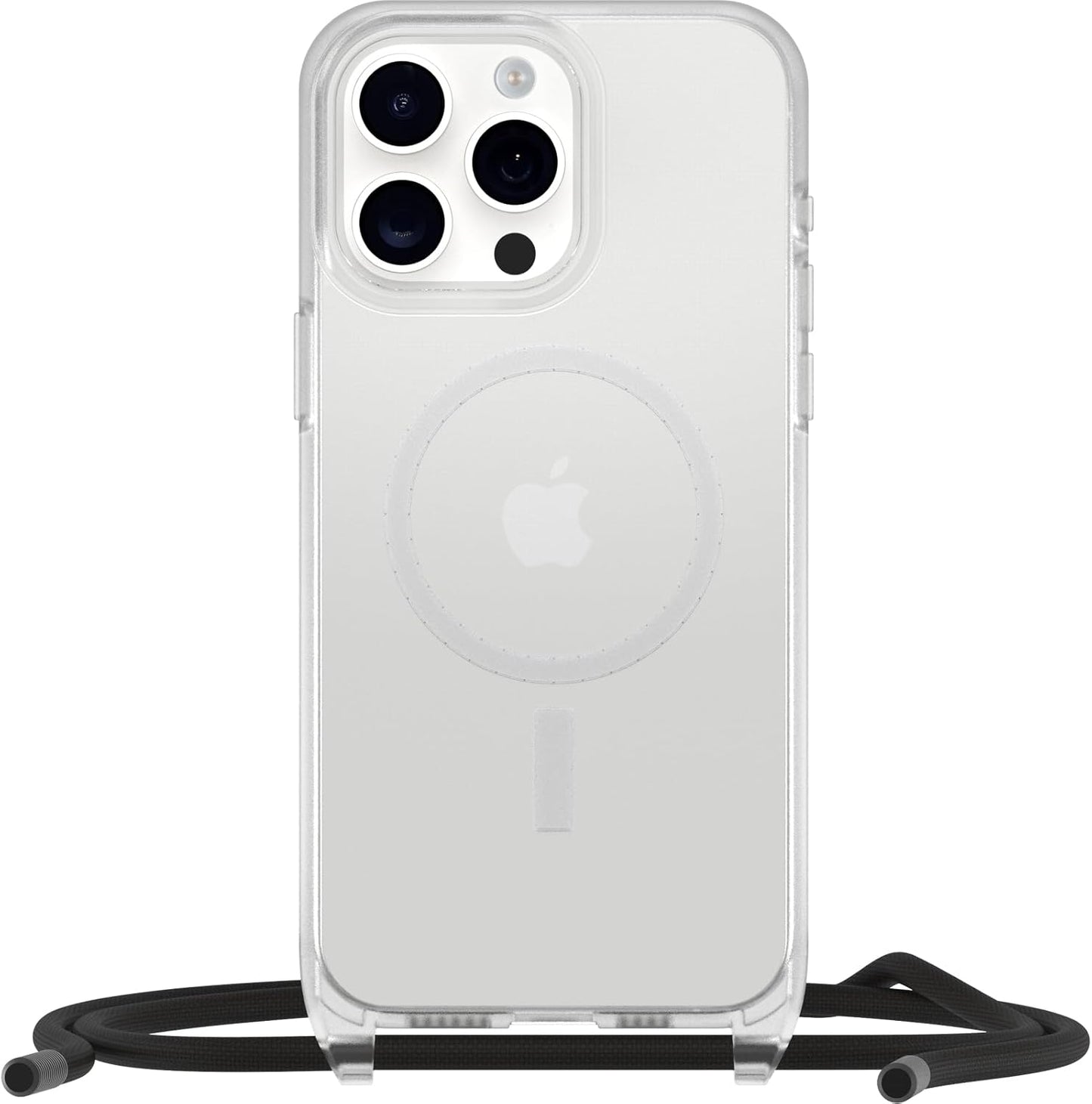 React Necklace, iPhone 15 Pro Max, Transparent