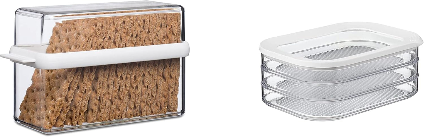 2-teiliges Vorratsdosen Frühstücks-Set Stora, Frühstücks-Set|Set - Weiss