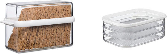 2-teiliges Vorratsdosen Frühstücks-Set Stora, Frühstücks-Set|Set - Weiss