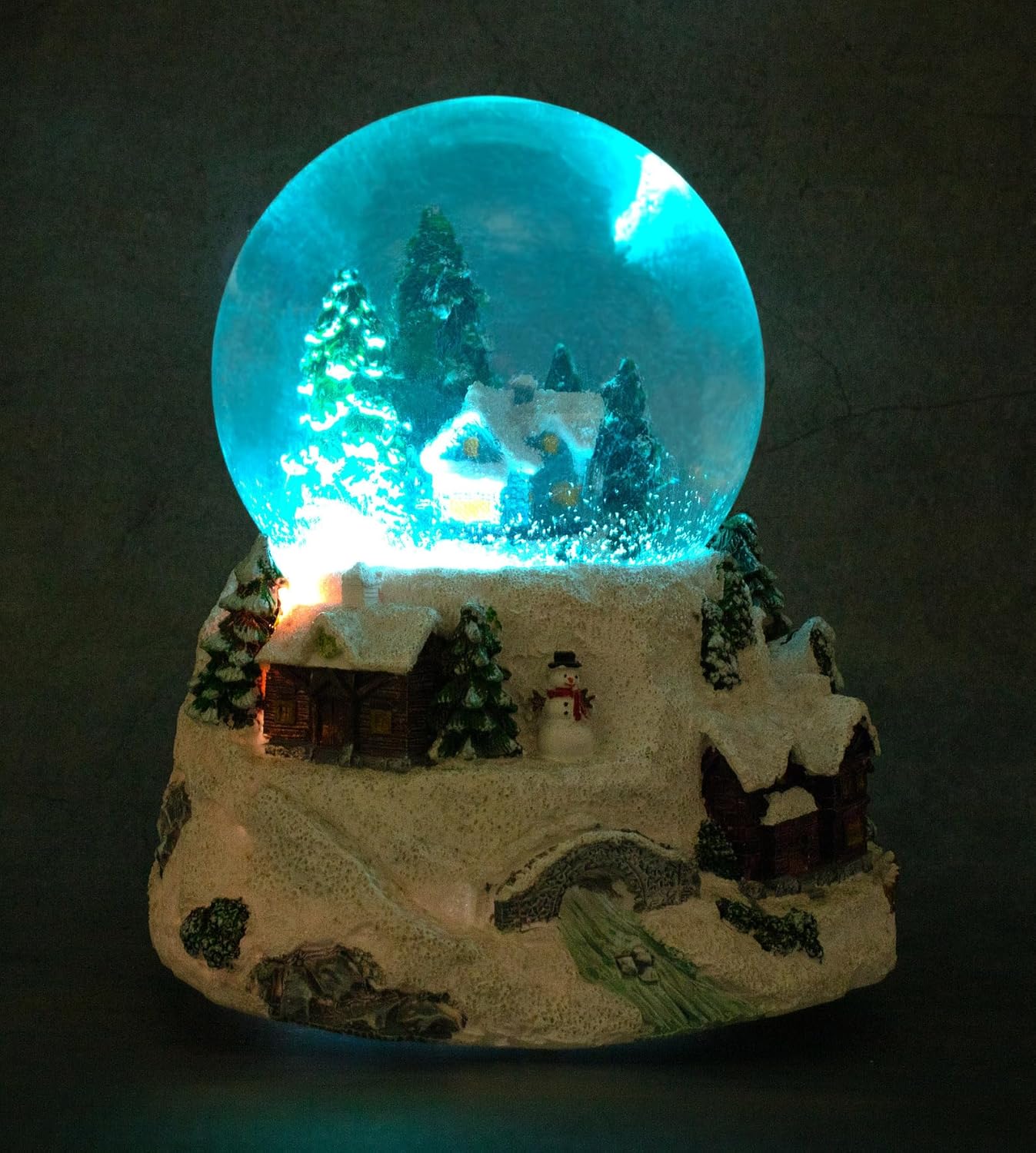 Schneekugel Weihnachtsdorf