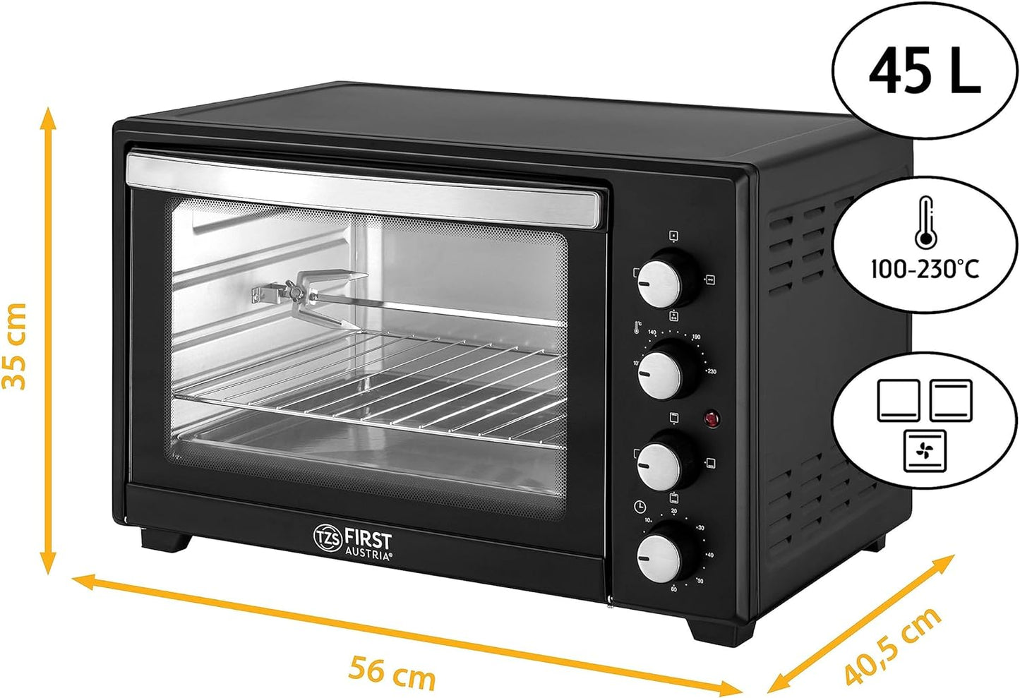 Minibackofen, 45L | analog
