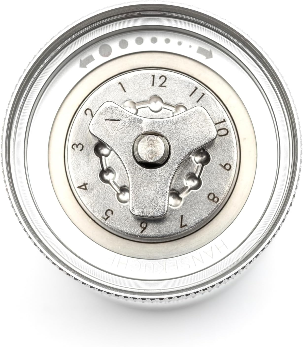 Manuelle Kaffeemühle, Silber Matt