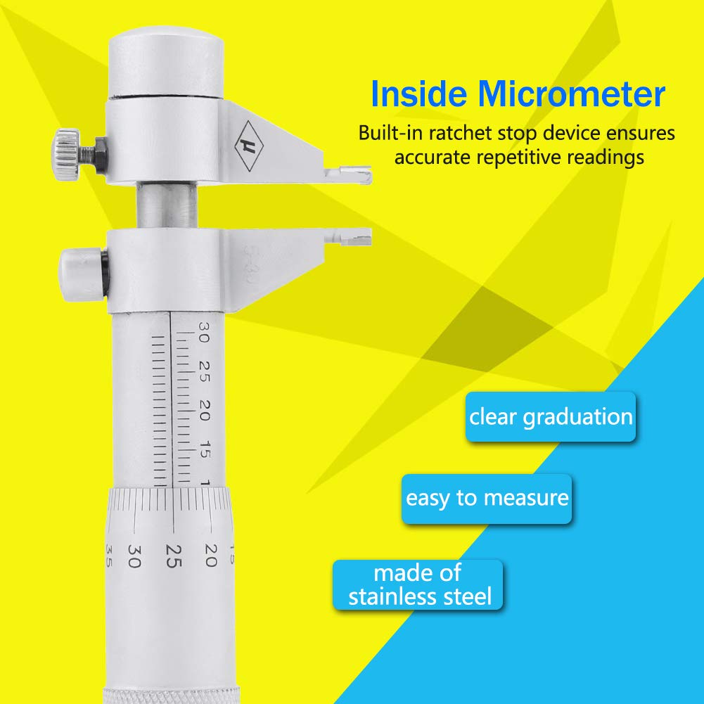 Innenmikrometer Set 5-30mm mit Aufbewahrungsbox