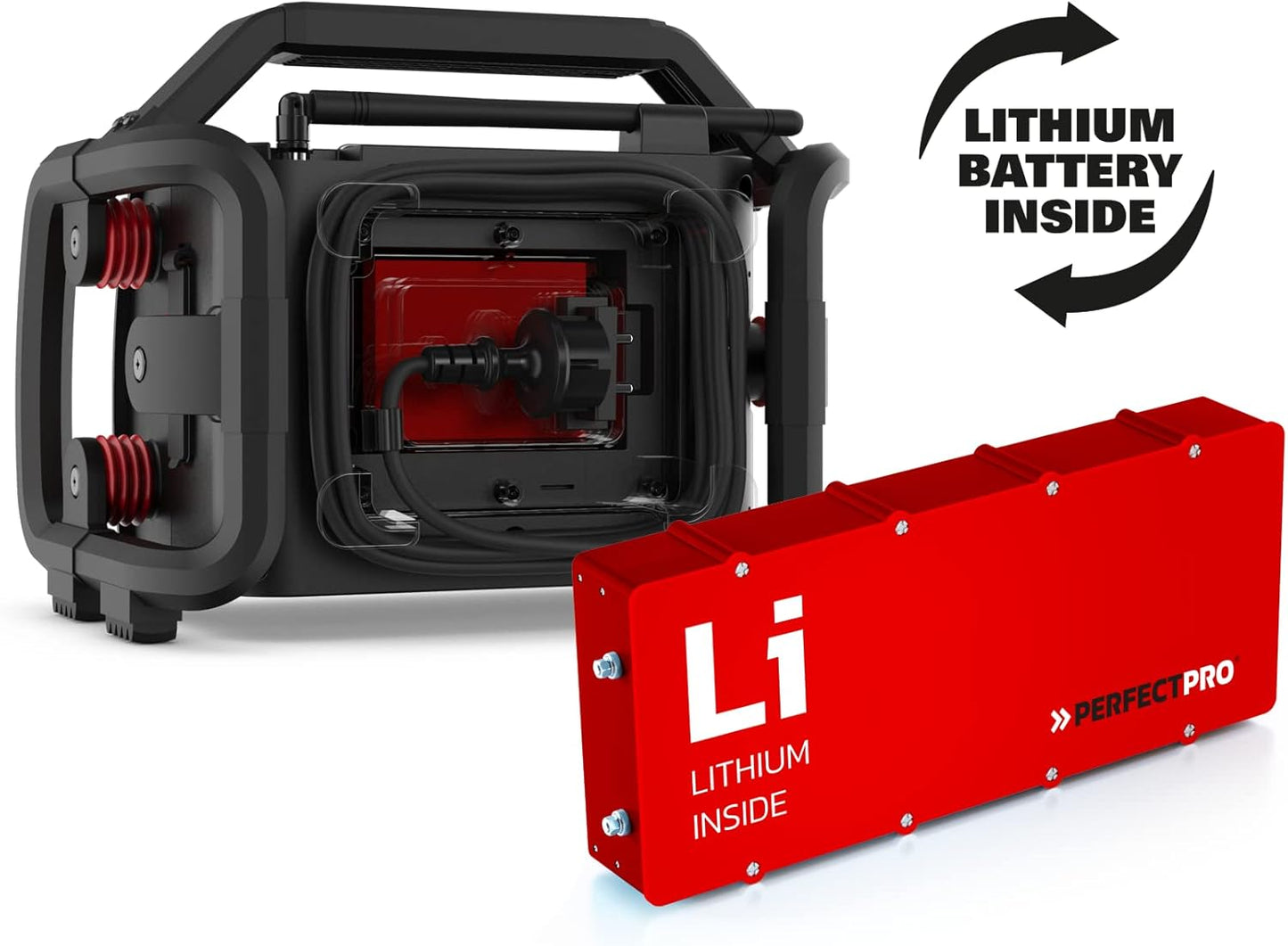Baustellenradio Rockpro mit DAB+ und Bluetooth