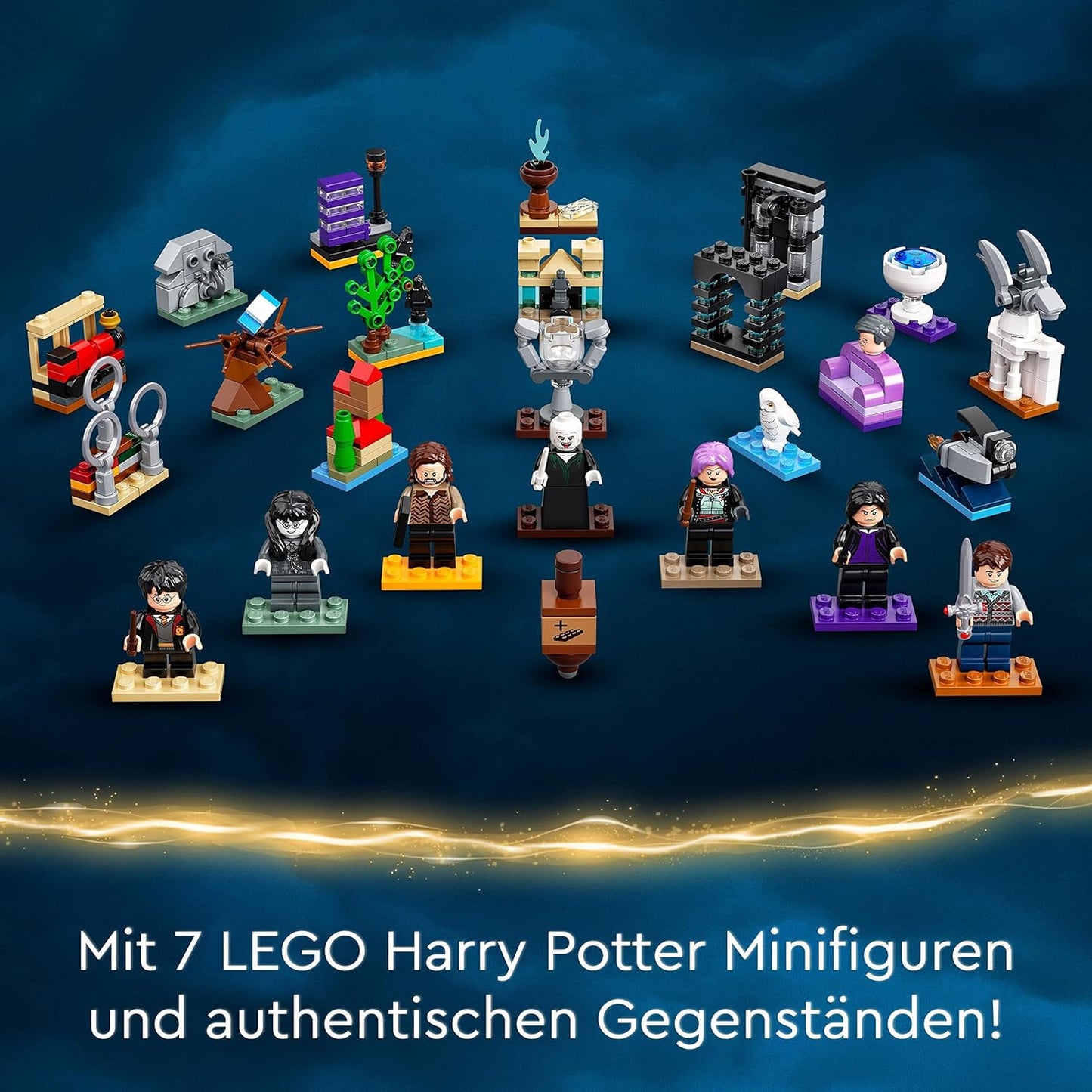 Harry Potter Adventskalender mit Brettspiel, Single