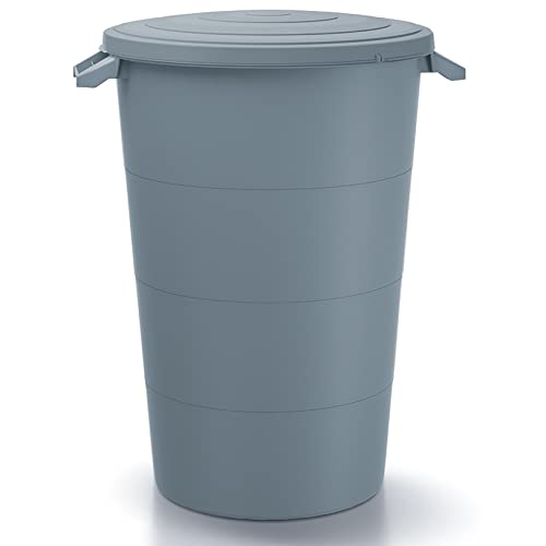 Gartenabfallbehälter Universaltonne 80L, Grau