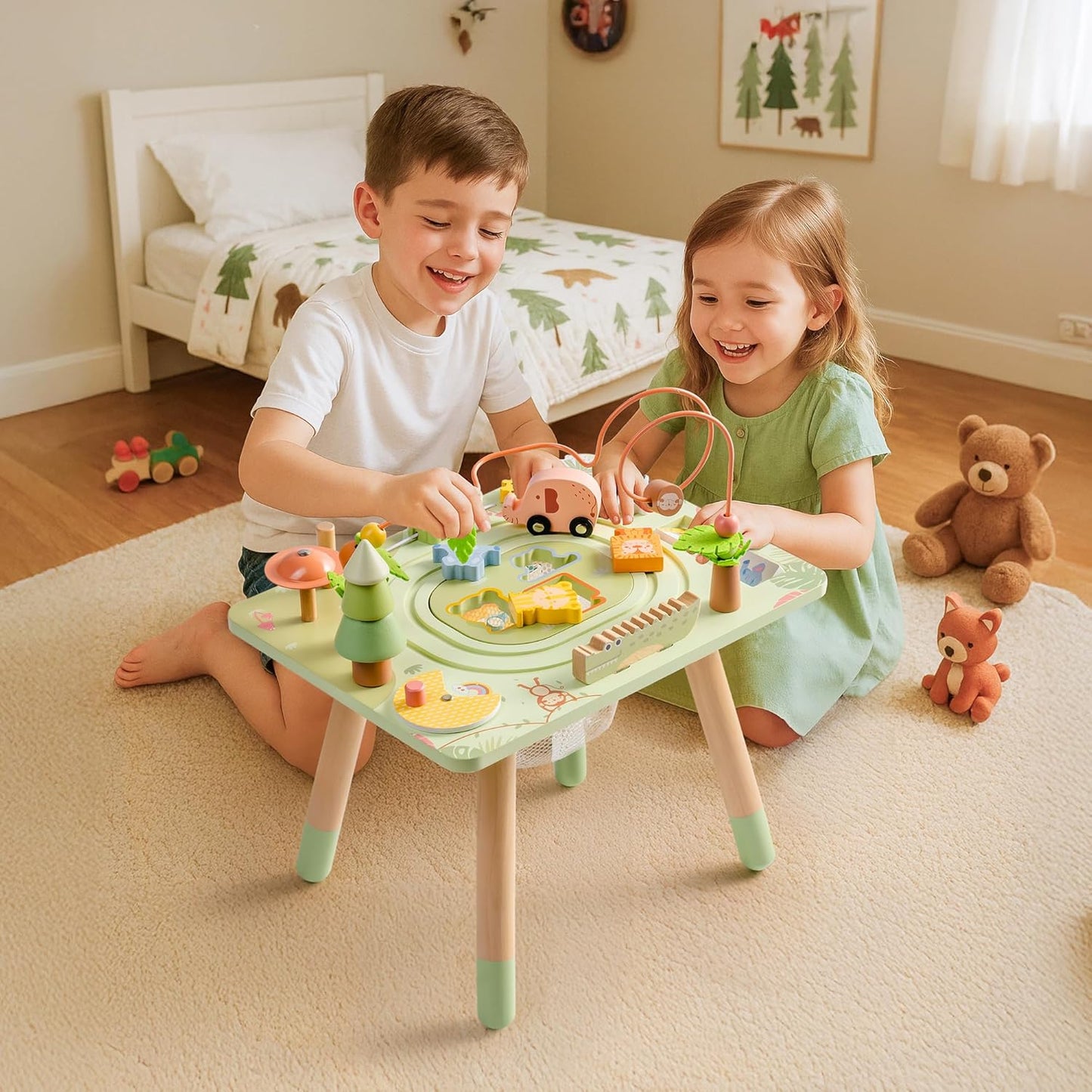 Aktivitätstisch für Kinder