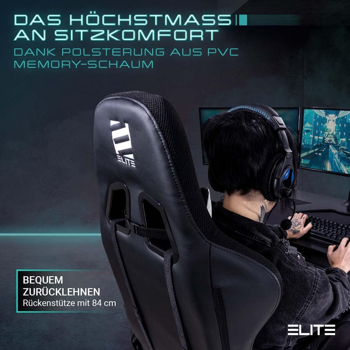 MG200 Destiny, Schwarz/Blau