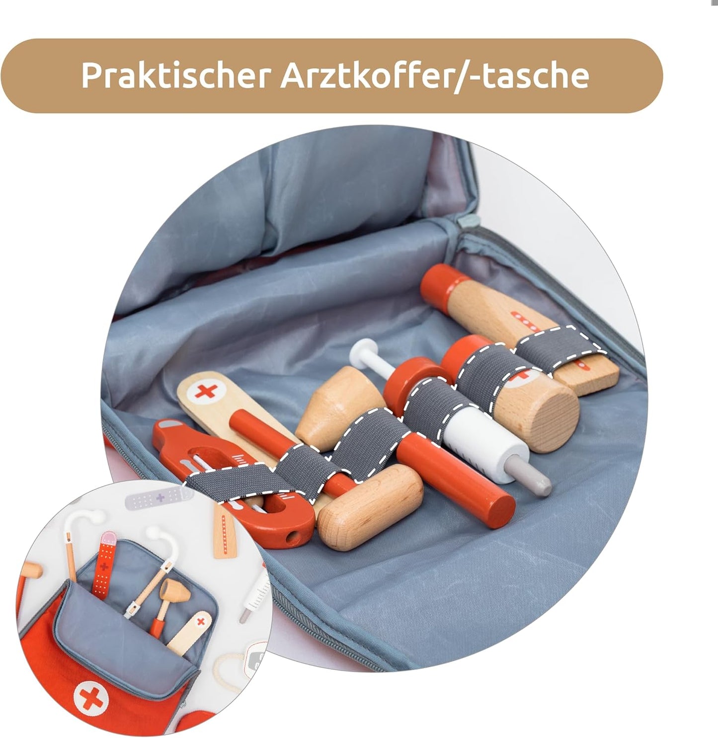 Arztkoffer Mini, Mini - Rot