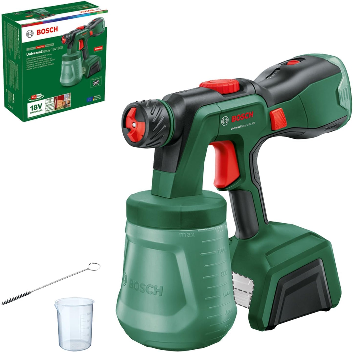 Akku-Farbsprühsystem UniversalSpray 18V-300, UniversalSpray 18V I ohne Akku