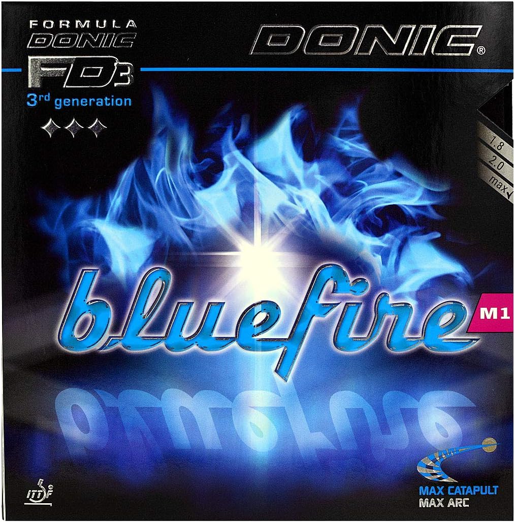 Bluefire M1 Tischtennisbelag, Schwarz max