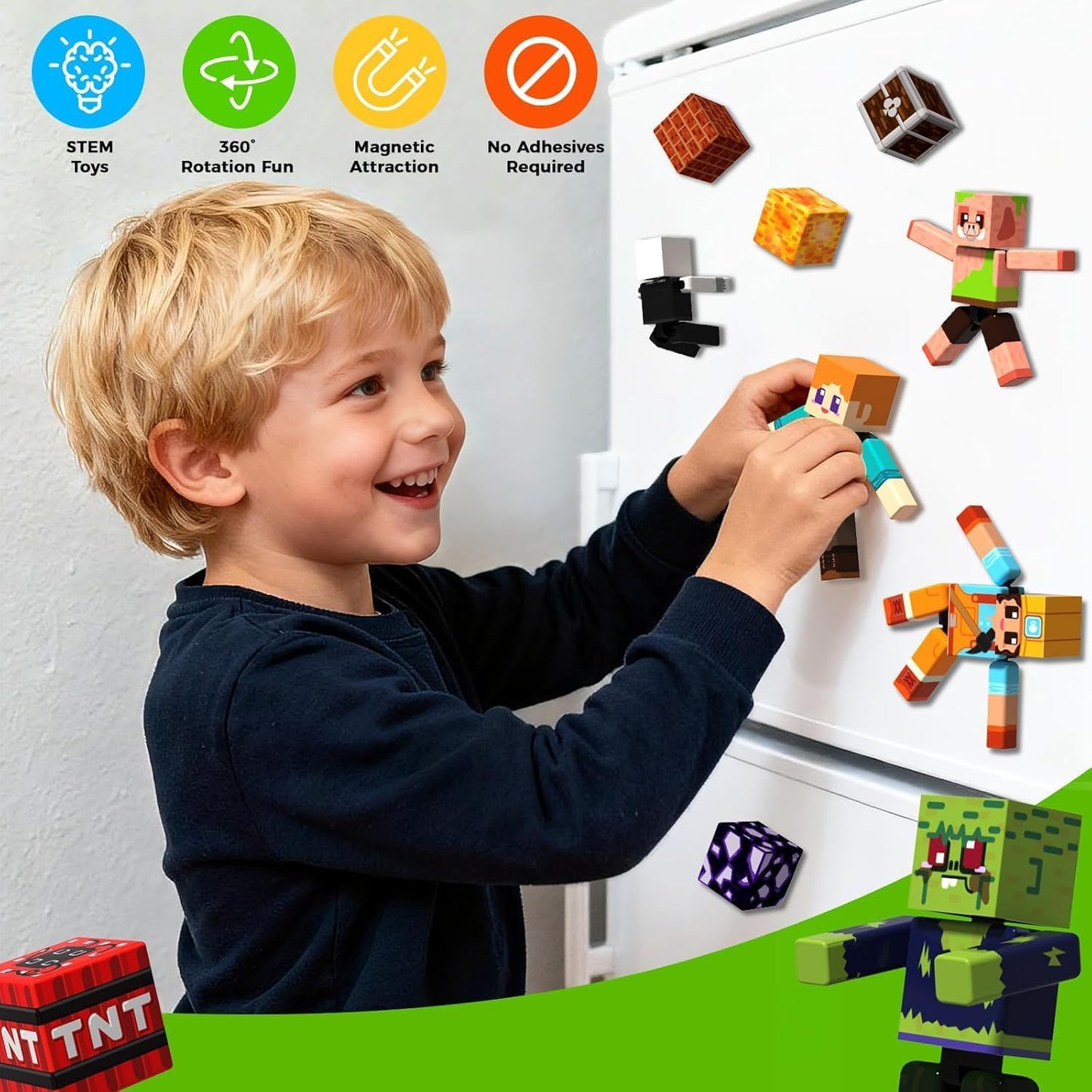 Magnetbausteine Figuren, 20 Stück, 20pcs