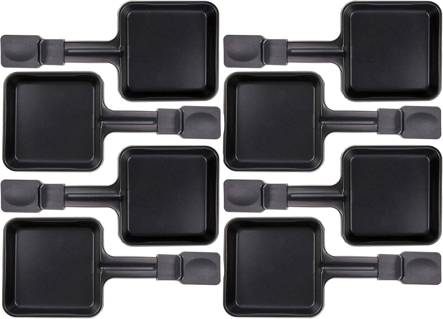 8x Raclette Pfännchen