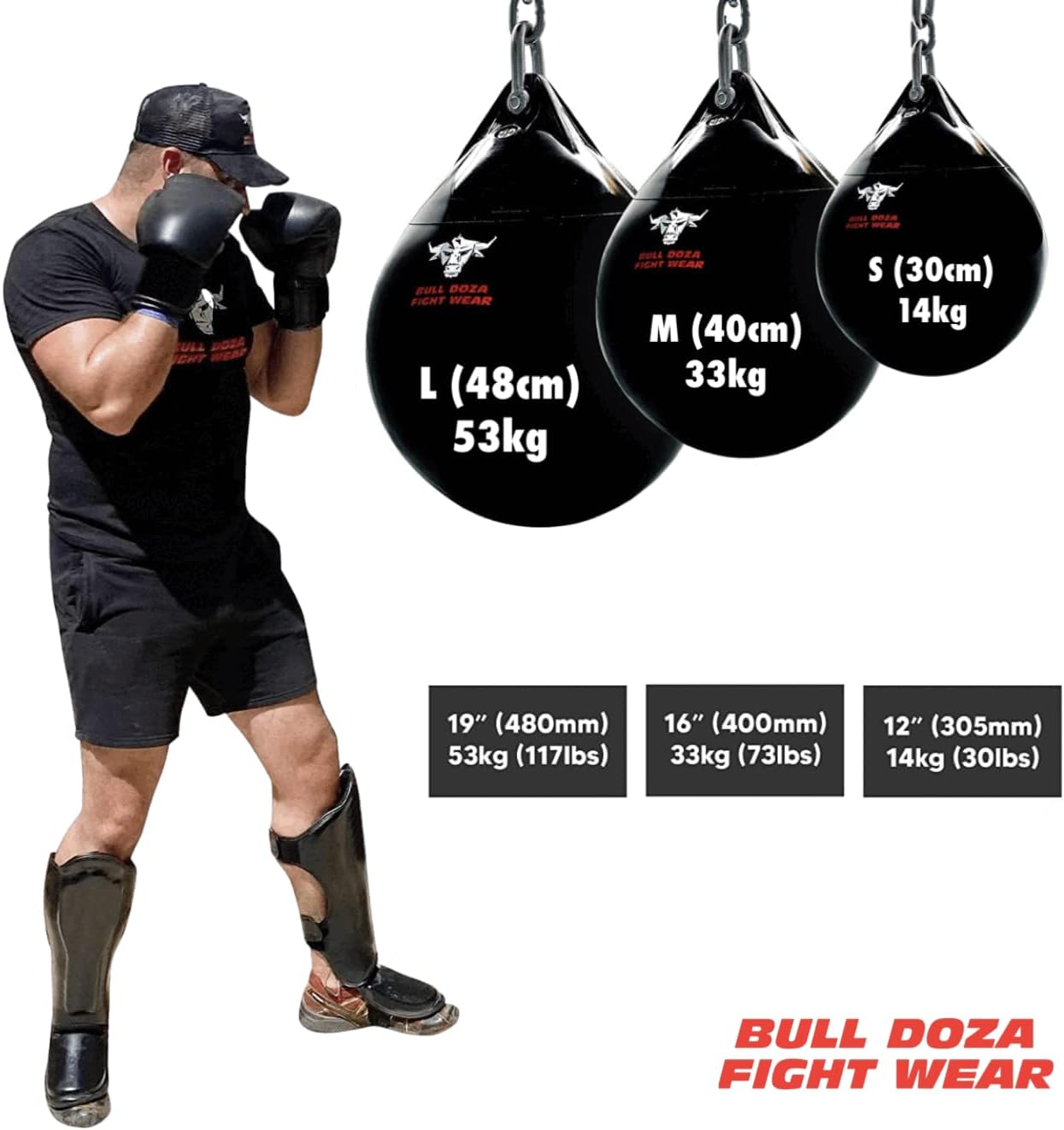 Wasserboxsack, 33 kg, M (40cm) 33kg
