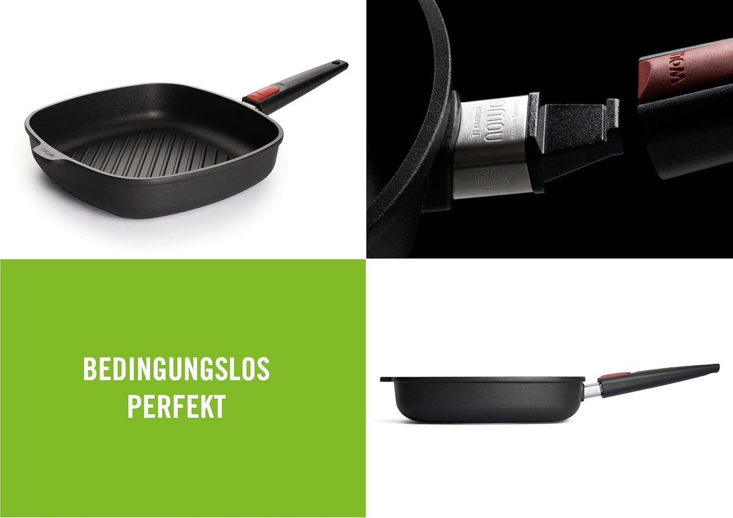 Quadratische Grillpfanne