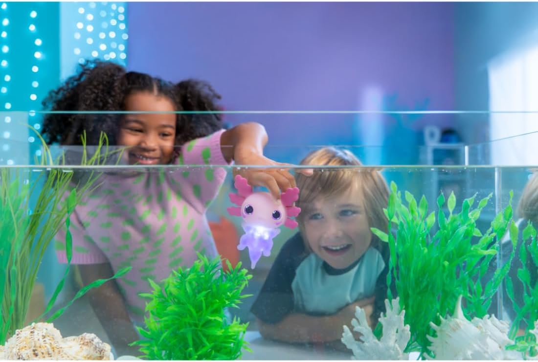 Let’s Glo Axolotl, 1 blauer AXOLOTL
