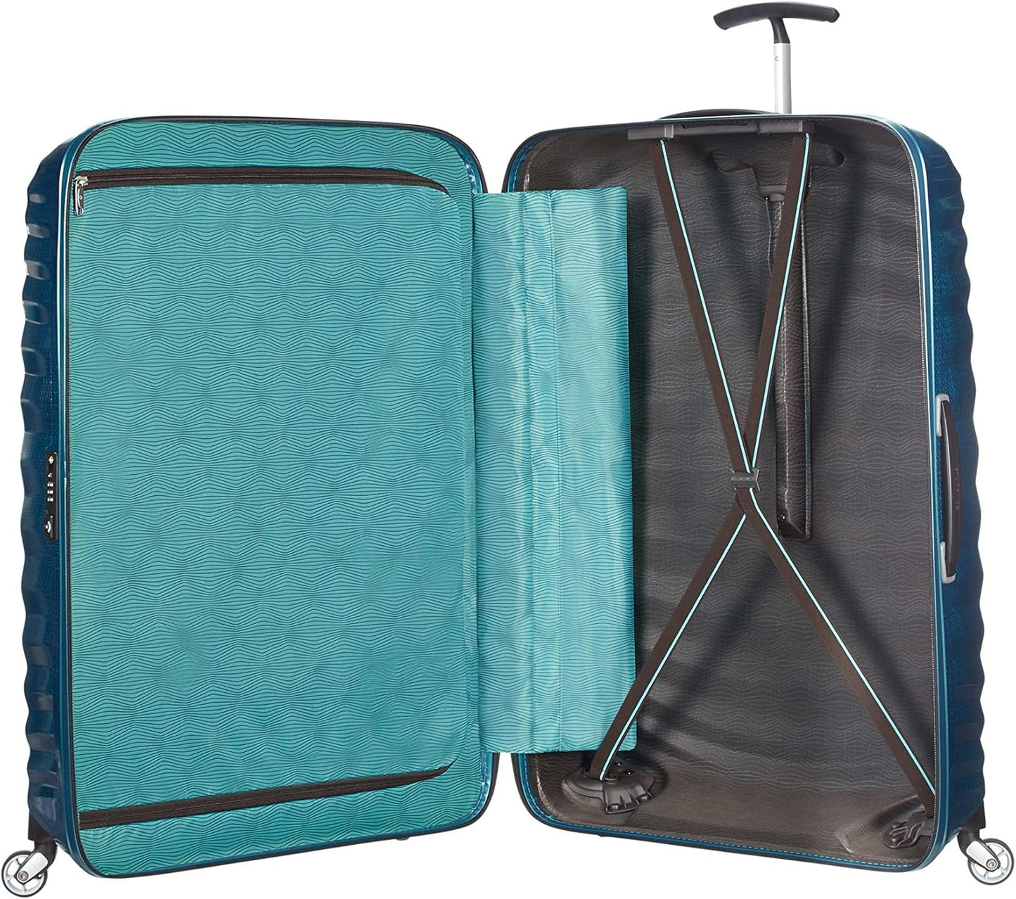 Lite Shock Spinner XL Koffer, Petrol Blue XL (81cm-124L) Koffer