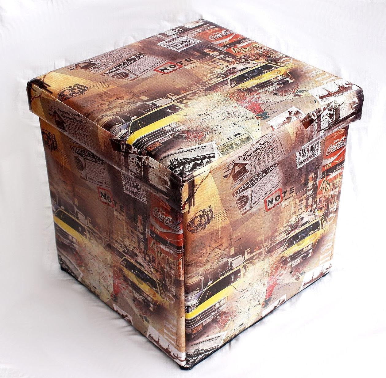 Sitzhocker mit Aufbewahrungsbox
