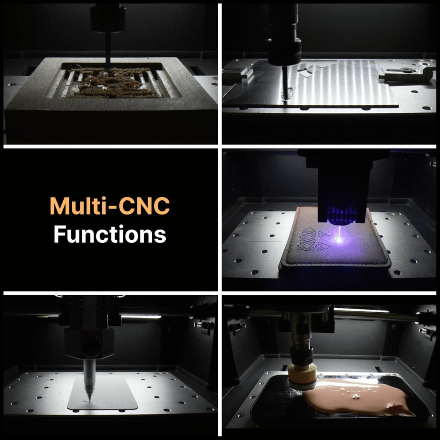Cubiko CNC-Fräsmaschine für PCB und Weichmetall