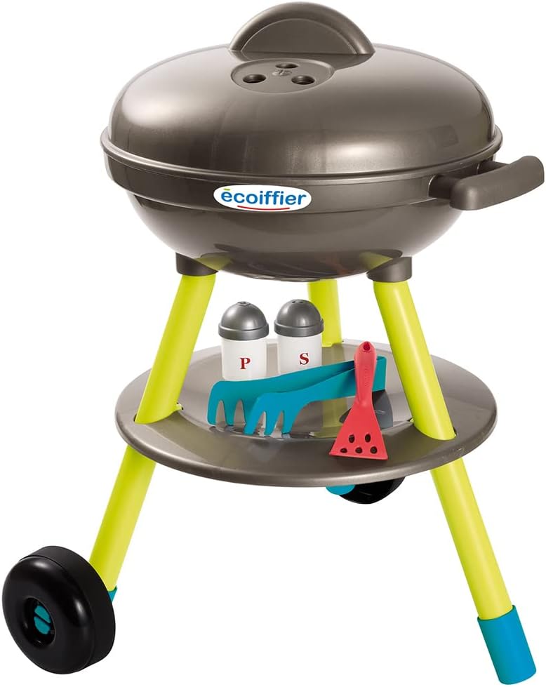 Spielzeug-Kugelgrill-Set für Kinder, Holzkohlegrill