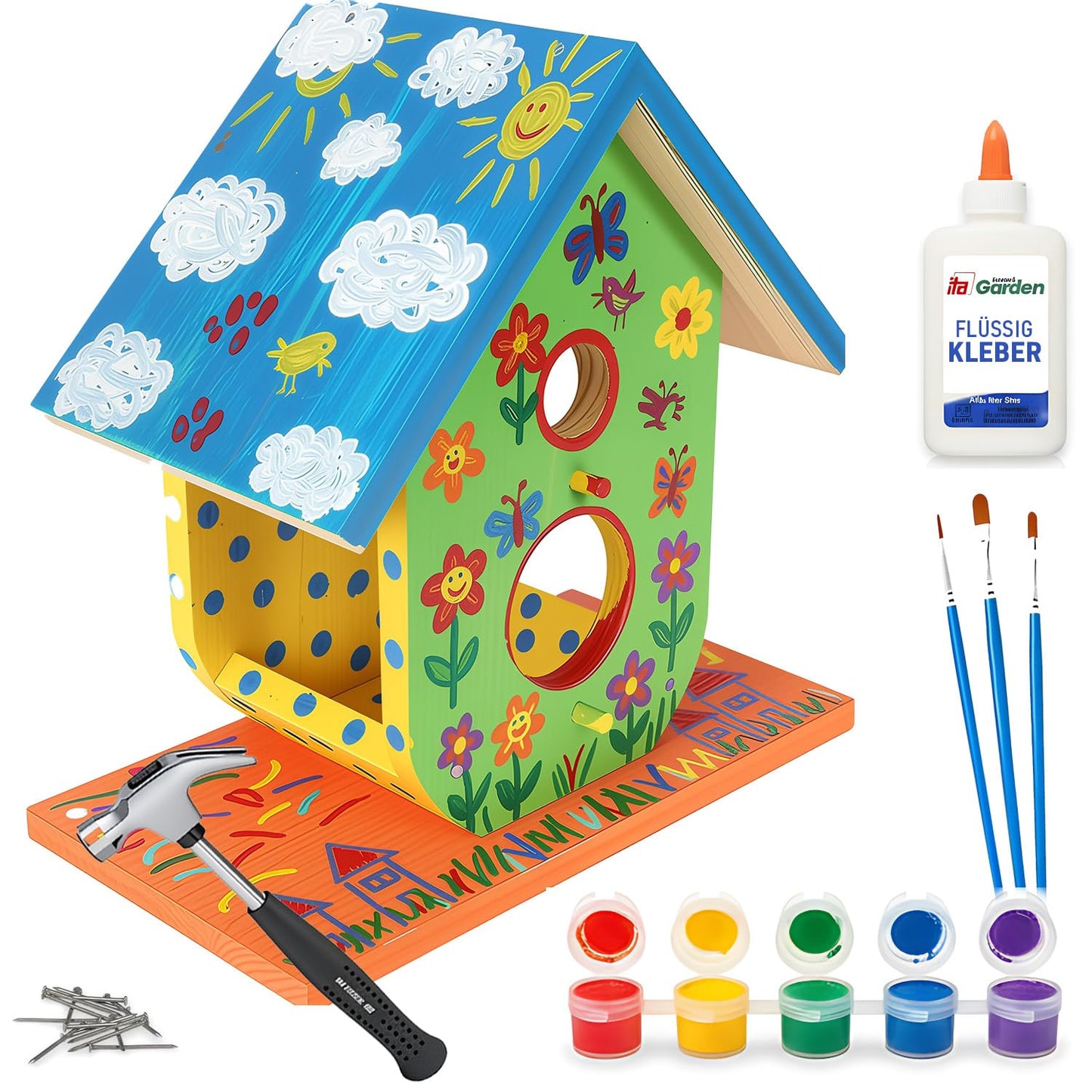 DIY Vogelfutterhaus-Bausatz, RusticRefuel