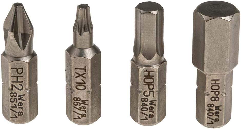 Bicycle Set 1, 1/4" Mini Knarren Satz mit Bits, 14-teilig Bicycle Set 1