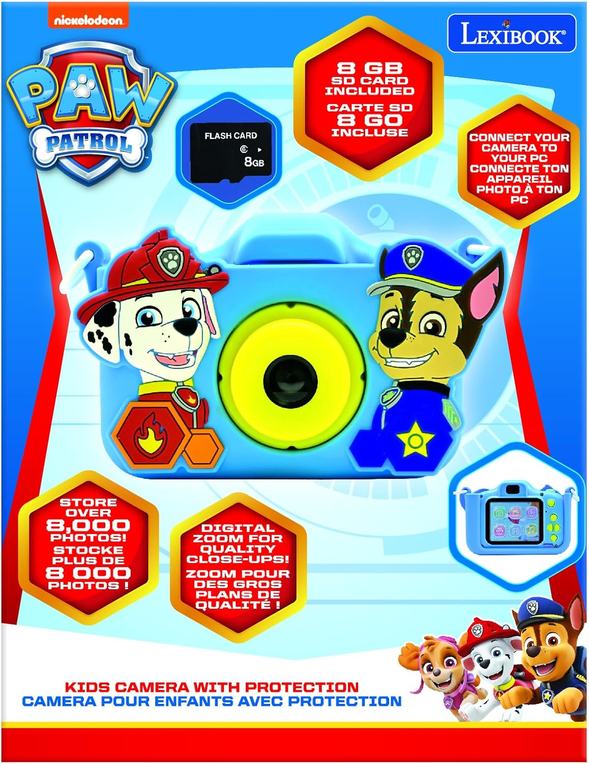 4-in-1 Kamera Paw Patrol, Paw Patrol