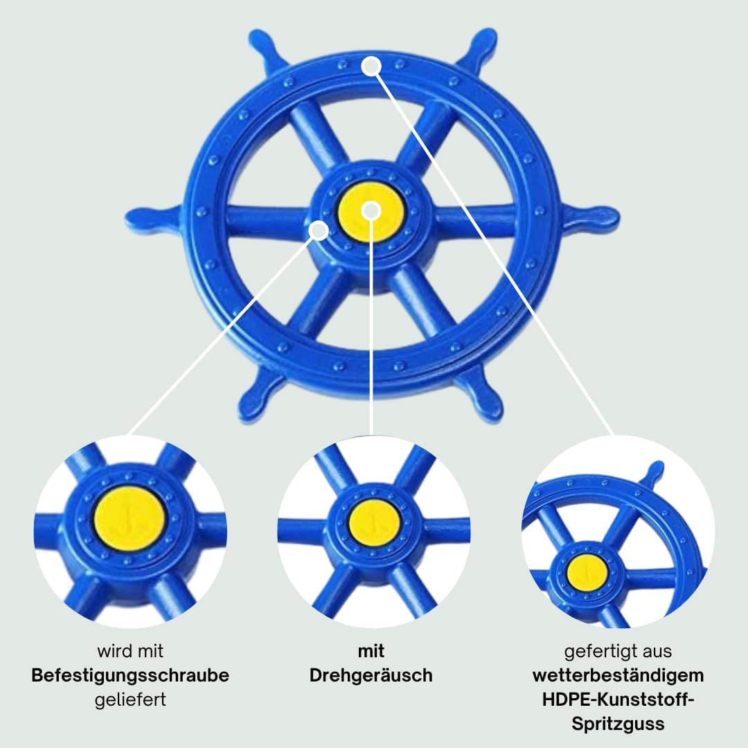 Steuerrad für Spielturm