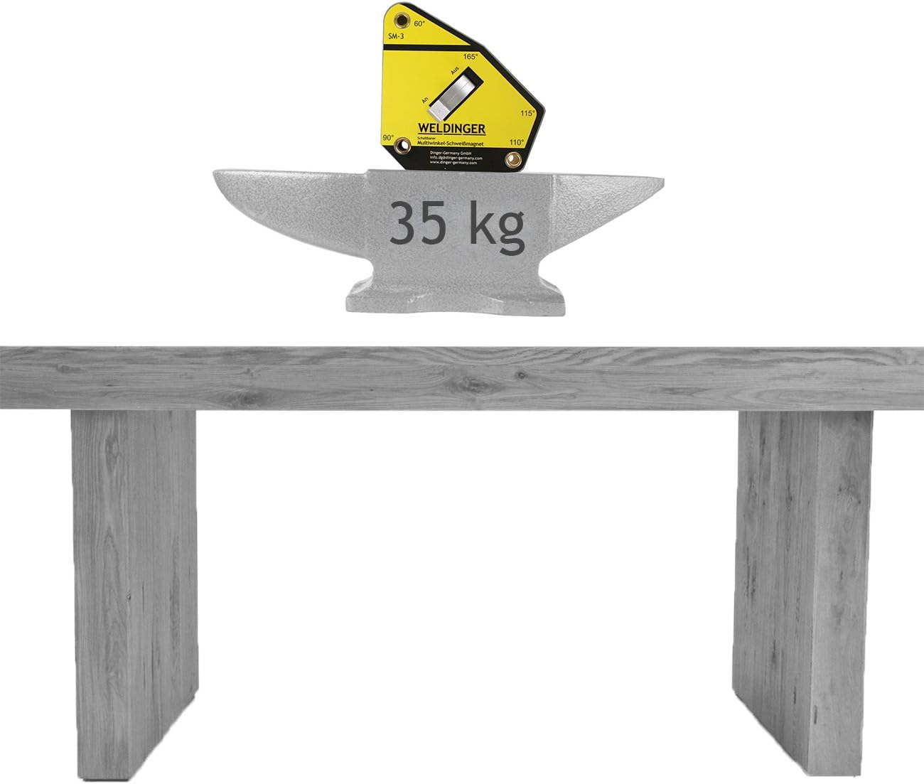 Schaltbarer Multiwinkel-Schweissmagnet SM-3 (bis 35 kg), SM-3 111x105x28 mm bis 35 kg